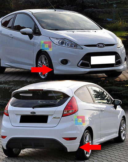 BODYKIT FORD FIESTA MK7 2008-2012 SPOILER SOTTO PARAURTI FRONTE RETRO ST ZETEC AUTOELEGANCERICAMBI