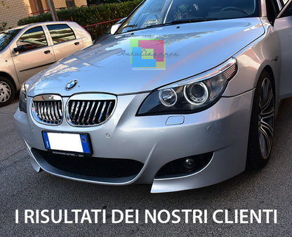 BMW SERIE 5 E60 E61 2003-2010 GRIGLIA ANTERIORE CROMATA M-SPORT MASCHERINE AUTOELEGANCERICAMBI