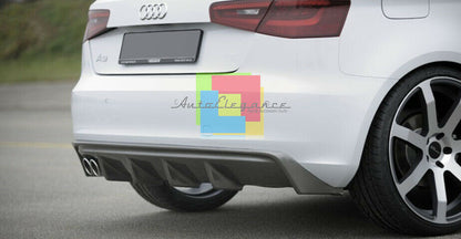 UNDER BUMPER AUDI A3 8V SPORTBACK 2012-2015 RS3 DIFFUSER TOP QUALITY ABS -