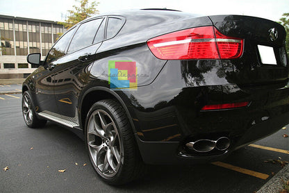 PEDANE LATERALI PER BMW X6 E71 2008+ SOTTOPORTA IN ALLUMINIO TOP QUALITA&apos; .-.