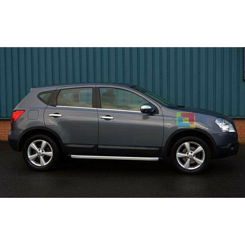 PEDANE LATERALI NISSAN QASHQAI +2 2007-2013 SOTTO PORTA ANTISCIVOLO .-.