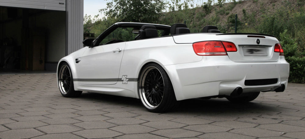BMW SERIE 3 E92 E93 COUPE CABRIO 2006 - 2012 SPOILER POSTERIORE M3 DESIGN IN ABS AUTOELEGANCERICAMBI