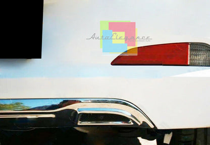 STAINLESS STEEL UNDER BUMPER HYUNDAI I20 2015 ONWARDS CHROME REAR DIFFUSER