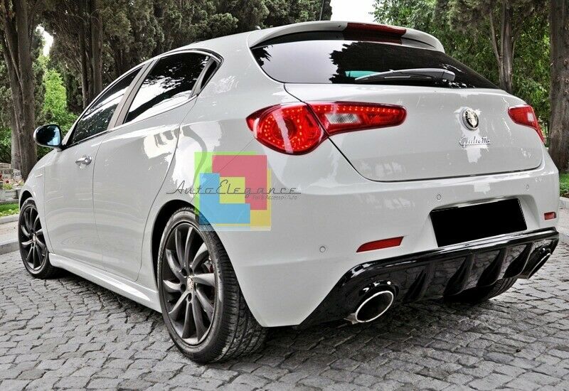 MINIGONNE LATERALI PER ALFA ROMEO GIULIETTA SOTTO PORTA SPORTIVE ABS / PLASTIC -