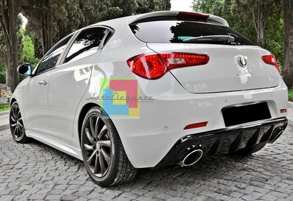 MINIGONNE LATERALI PER ALFA ROMEO GIULIETTA SOTTO PORTA SPORTIVE ABS / PLASTIC -