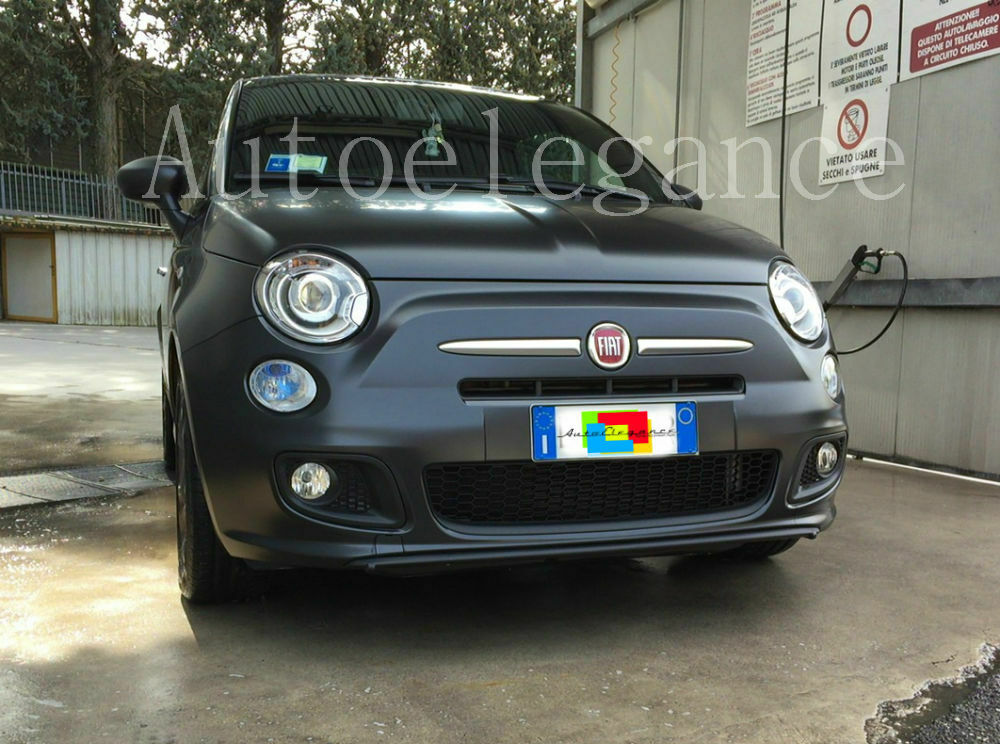 FARI ANTERIORI LENTICOLARI H7 PER FIAT 500 DAL 2007+