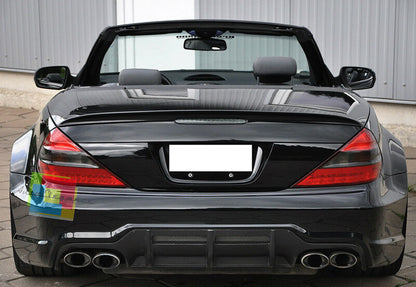 AMG - SPOILER POSTERIORE SUL COFANO MERCEDES SL R230 2001-2011 .- AUTOELEGANCERICAMBI