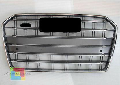 GRIGLIA ANTERIORE PLATINO AUDI A6 4G C7 2014+ LIFT AVANT BERLINA CALANDRA S6