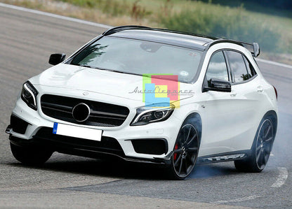 GRIGLIA ANTERIORE ALL BLACK - MERCEDES GLA X156 2014 IN POI LIFT CALANDRA AMG 45