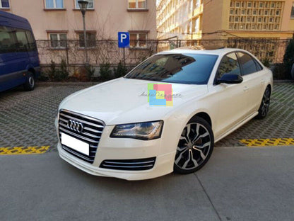 SPOILER LOOK SLINE S8 SOTTO PARAURTI ANTERIORE AUDI A8 D4 2010-2014