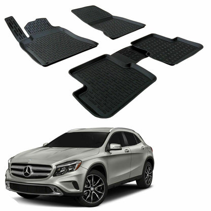 MERCEDES GLA X156 TAPPETINI AUTO IN GOMMA - TAPPETI TOP QUALITA -1