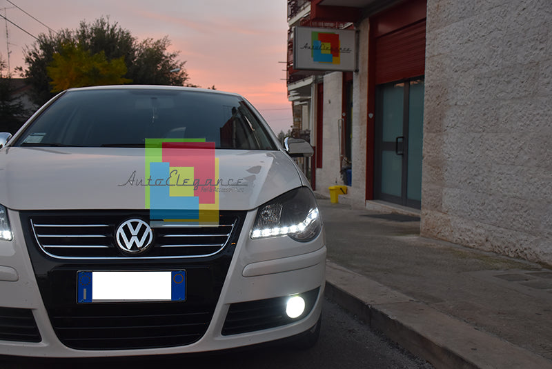 HB4 LED FOG LIGHTS CREE RESISTANCE CANBUS 6000K VW POLO 9N3 2005-2010 -