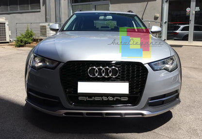 GRIGLIA ANTERIORE PER AUDI A6 4G C7 2012 - 2015 CALANDRA RS6 NERA