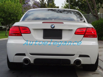 DIFFUSORE POSTERIORE BMW SERIE 3 E92 2006-2013 SOTTO PARAURTI M-PERFORMANCE ABS