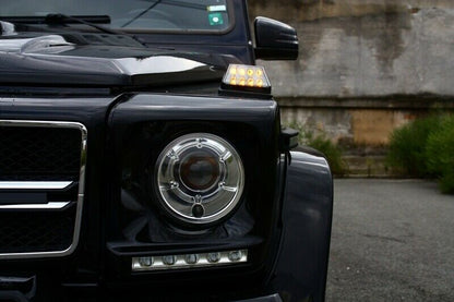 MERCEDES G W463 1989-2015 FRECCE LED SUL COFANO ANTERIORE INDICATORI
