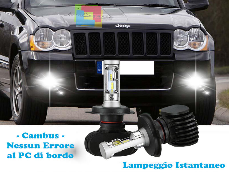 LAMPADE FENDINEBBIA LAMPEGGIO ISTANTANEO LED JEEP GRAND CHEROKEE 05-10 CREE
