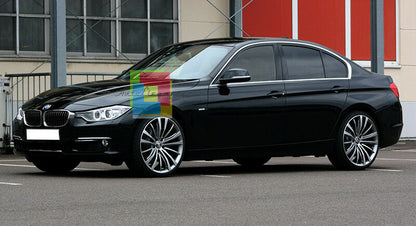 CORNICE FINESTRINI CROMATA BMW SERIE 3 F30 2011-2015 BERLINA MODANATURE ADESIVE AUTOELEGANCERICAMBI