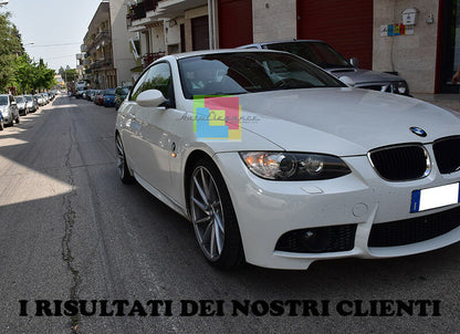 SOTTO PORTA LATERALI BMW SERIE 3 E92 E93 2006-2010 MINIGONNE IN ABS LOOK M3 .-