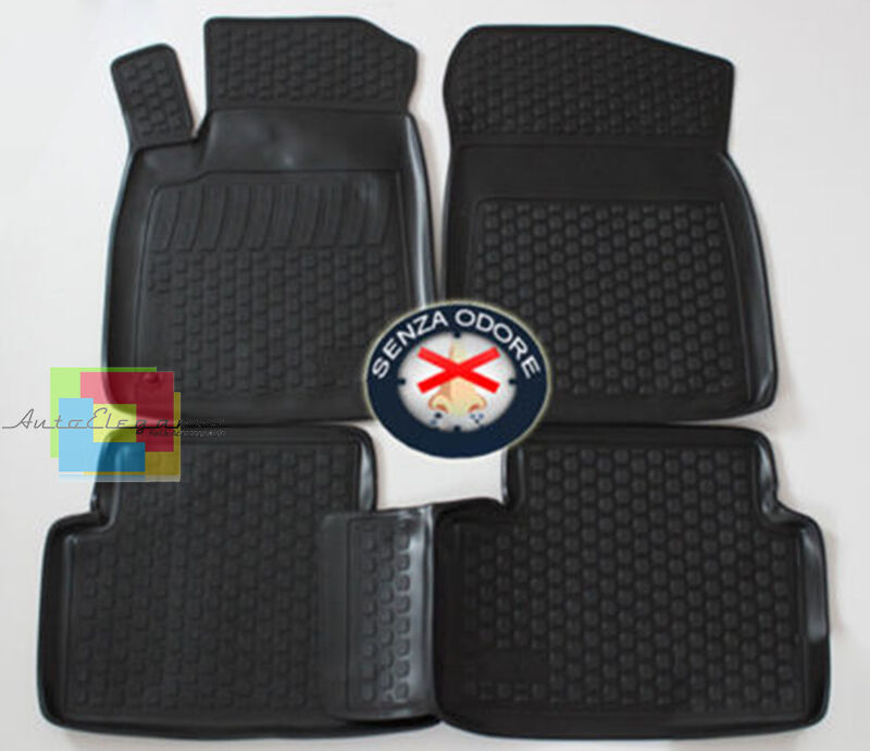 CITROEN C5 2001-2008 SET TAPPETINI AUTO IN GOMMA - TAPPETI TOP QUALITA - AUTOELEGANCERICAMBI