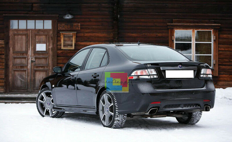 DIFFUSER FOR SAAB 93 9-3 FROM 2008+ REAR UNDER BUMPER TURBO X LOOK -