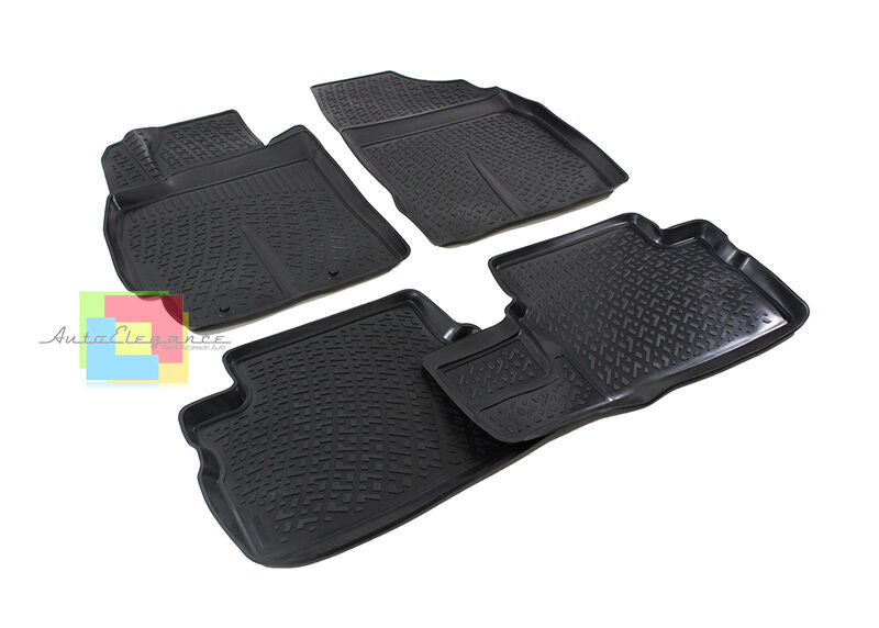 TOYOTA AURIS 2007-2012 SET TAPPETINI AUTO IN GOMMA - TAPPETI TOP QUALITA-