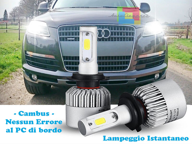 LAMPADE ANABBAGLIANTI LED AUDI Q7 4L ISTANTANEO 6000K