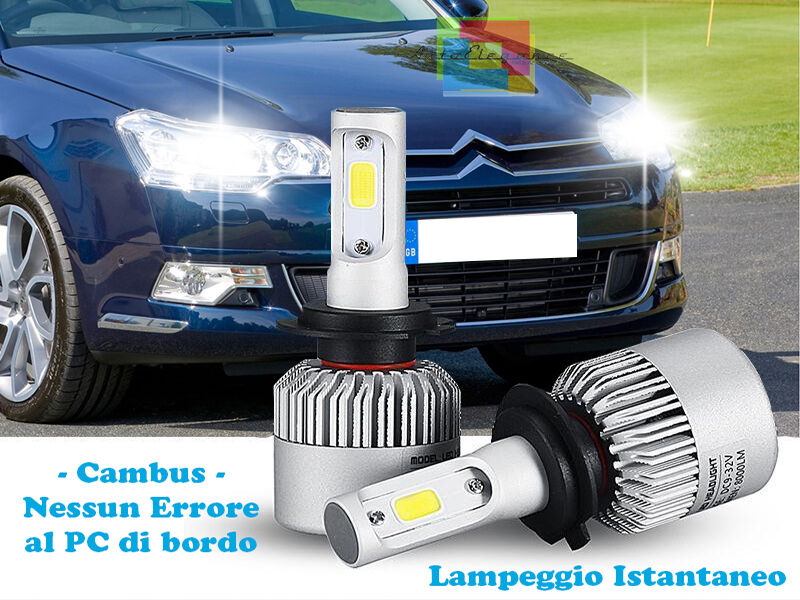 LAMPADE ANABBAGLIANTI LED CITROEN C5 2009+ ISTANTANEO 6000K CREE