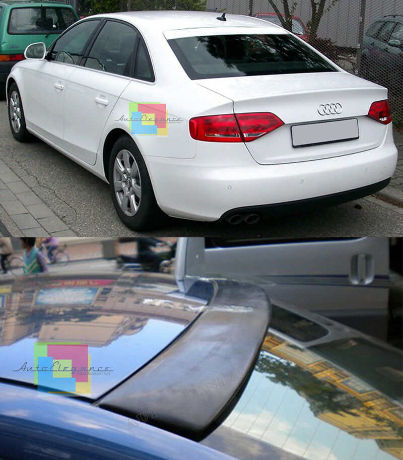 SPOILER POSTERIORE SUL TETTO AUDI A4 B8 2008-2015 .- ABS TOP QUALITA'