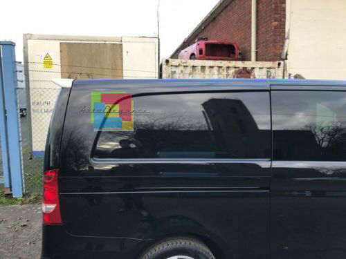 SPOILER POSTERIORE SUL TETTO MERCEDES VITO W447 2014 IN POI LOOK SPORTIVO