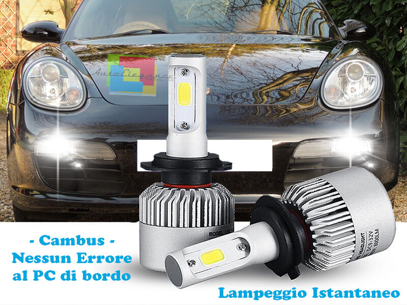 LAMPADE FENDINEBBIA A LED PORSCHE BOXSTER 987 04-11 CAMBUS BIANCO CREE