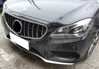 GRIGLIA ANTERIORE MERCEDES CLASSE E W212 2013+ LIFT PROFILO CROMATO AMG