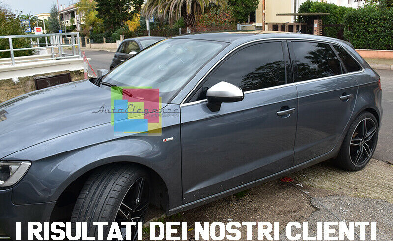 AUDI A3 8V 2012 IN POI COPERTURE CALOTTE SPECCHIETTI / SPECCHI SATINATO SLINE AUTOELEGANCERICAMBI
