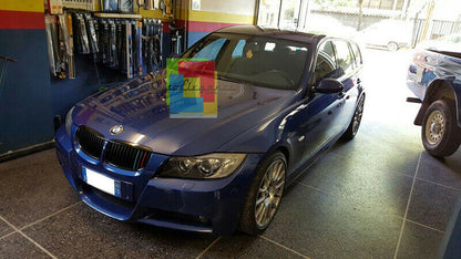 GRIGLIA ANTERIORE - CALANDRA NERA LOOK COLORI M3 - BMW SERIE 3 E90 2005-2008