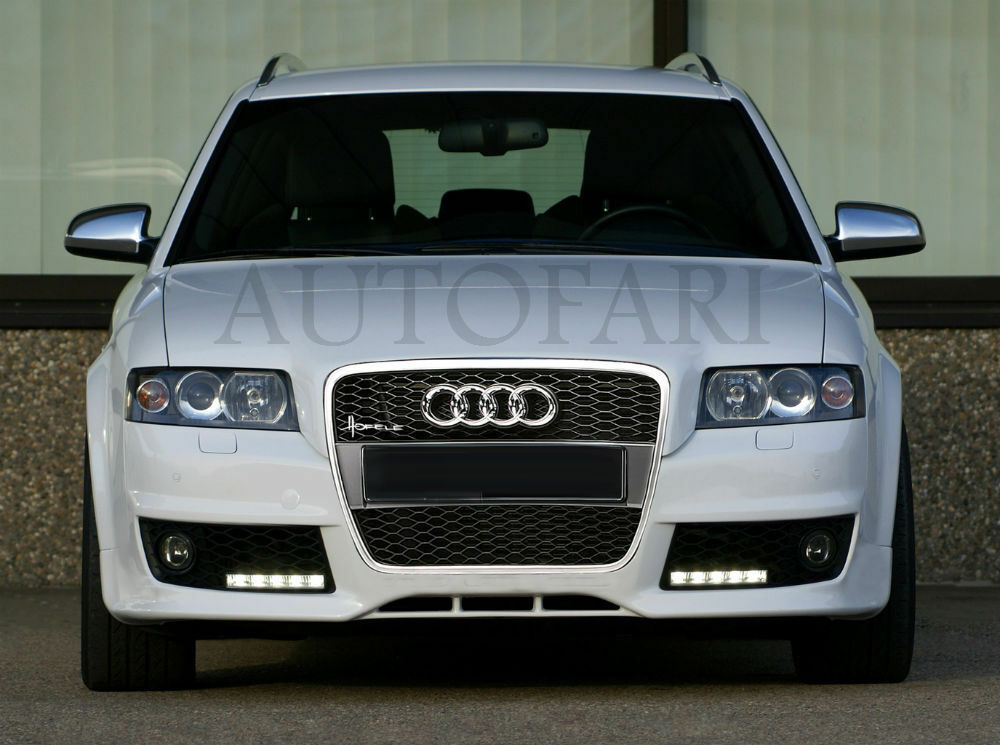 SPOILER ANTERIORE LOOK S4 SOTTO PARAURTI AUDI A4 B6 BERLINA AVANT 2000-2004 .-.