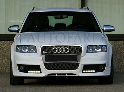 SPOILER ANTERIORE LOOK S4 SOTTO PARAURTI AUDI A4 B6 BERLINA AVANT 2000-2004 .-.