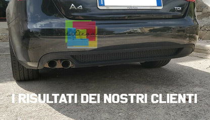 AUDI A4 B8 AVANT BERLINA 2007-2011 DIFFUSORE POSTERIORE SOTTO PARAURTI SLINE AUTOELEGANCERICAMBI