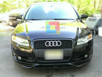 SOTTO PARAURTI SPOILER ANTERIORE DESIGN S4 RS4 SLINE PER AUDI A4 B7 2004-2007 -1