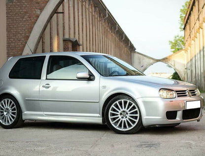 COPPIA MINIGONNE LATERALI VW GOLF 4 IV 3 PORTE 1997-2005 LOOK R32 - AUTOELEGANCERICAMBI