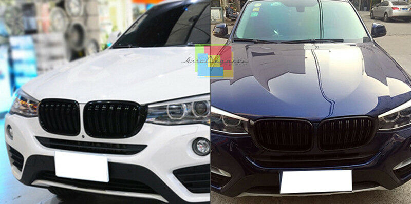 BMW X3 F25 2014+ GRIGLIA ANTERIORE NERA DOPPIA FASCIA - MASCHERINA LOOK M AUTOELEGANCERICAMBI