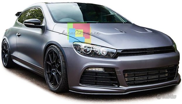 VW SCIROCCO 2008-2014 FRONT BUMPER + GRILLES R-LINE LOOK