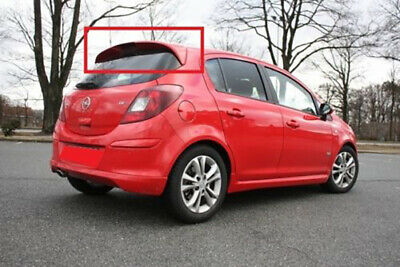 OPEL CORSA D 5 PORTE 2006-2014 SPOILER SUL LUNOTTO POSTERIORE LOOK SPORTIVO