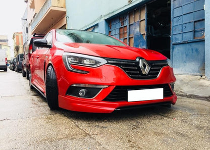 RENAULT MEGANE 4 IV 2016+ SPORTS FRONT BUMPER SPOILER ABS