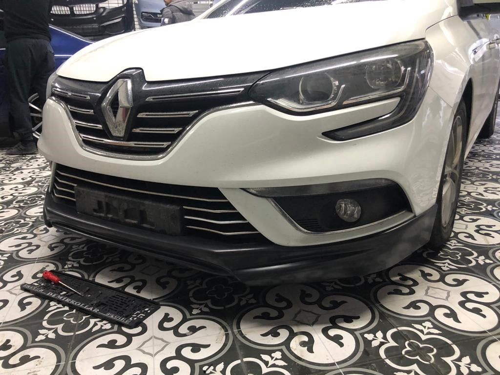RENAULT MEGANE 4 IV 2016+ SPORTS FRONT BUMPER SPOILER ABS