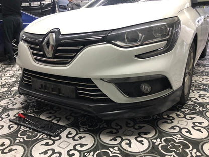 RENAULT MEGANE 4 IV 2016+ SPORTS FRONT BUMPER SPOILER ABS