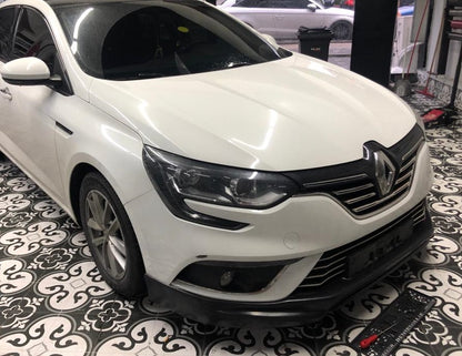 RENAULT MEGANE 4 IV 2016+ SPORTS FRONT BUMPER SPOILER ABS