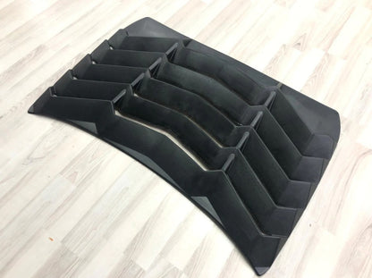 HONDA CIVIC X 2015+ REAR WINDOW LOUVER SPOILER ABS BLACK RS LOOK