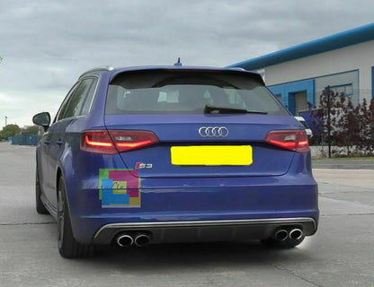 SOTTO PARAURTI AUDI A3 8V SPORTBACK 2012 AL 2015 DIFFUSORE S3