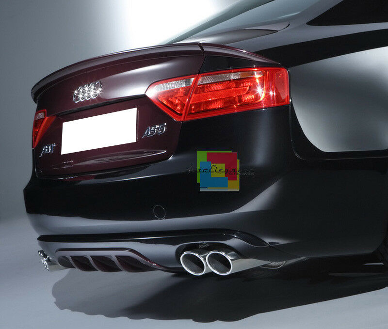 DIFFUSORE POSTERIORE SOTTO PARAURTI AUDI A5 SPORTBACK 2008-2011 ESTRATTORE