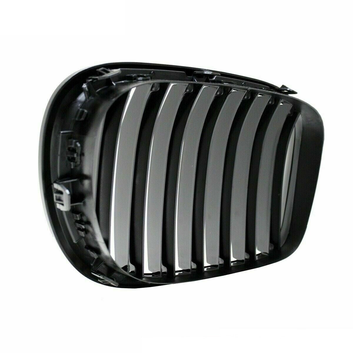 GRILLE DOUBLE BAND BLACK-GLOSSY Performance for BMW 7 series F01 F02 08-15