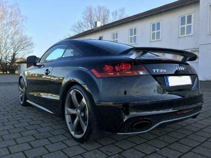 DIFFUSORE POSTERIORE AUDI TT 8J 06-14 PARAURTI SLINE LOOK RSTT + TERMINALI